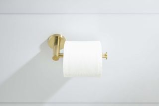 Бумагодержатель Aquatek Европа AQ4108BG шлифованное золото